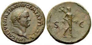 Vespasian (69-79), Sestertius, Rome, AD 71; Æ (g 27,74; mm 34)