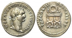 Domitian (81-96), Denarius, Rome, AD 81; AR (g 3,15; mm 18,45)
