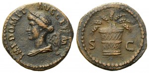 Domitian (81-96), Quadrans, Rome, c. AD 84-85; Æ (g 2,59; mm 17)