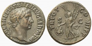 Trajan (98-117), As, Rome, AD 99-100; Æ (g 11,35; mm 27)
