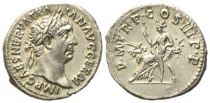 Trajan (98-117), Denarius, Rome, AD 100; AR (g 3,42; mm 20,15)