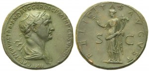 Trajan (98-117), Sestertius, Rome, AD 112-114; Æ (g 26,25; mm 34)