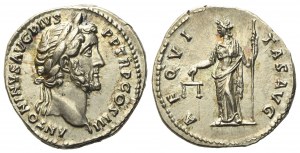 Antoninus Pius (138-161), Denarius, Rome, AD 140-143; AR (g 3,15; mm 17,3)