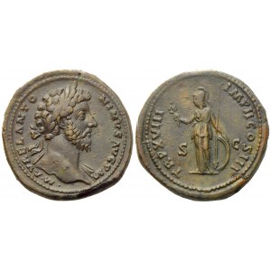 Marcus Aurelius (161-180), Sesterz, Rom, 163-164 n. Chr.; Æ (g 34,57; mm 33)