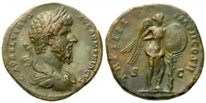 Lucius Verus (161-169), Sestertius, Rome, c. AD 163-164. Æ (g 27; mm 32,5)