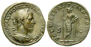 Macrinus (217-218), Sestertius, Rome, AD 218; Æ (g 21,56; mm 30)