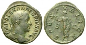 Severus Alexander (222-235), Sestertius, Rome, AD 231-235; Æ (g 23,92; mm 31)