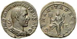 Philip I (244-249), Sestertius, Rome, AD 244-249; Æ (g 21,18; mm 28)