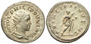 Philip II Caesar, Antoninianus struck under Philip I, Rome, AD 244-246; AR (g 3,71; mm 23,2)