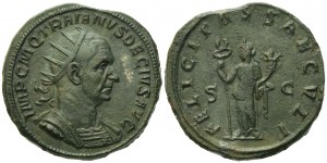Trajan Decius (249-251), Double Sestertius, Rome, AD 249-251; Æ (g 42,45; mm 36)
