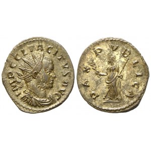 Tacitus (275-276), Antoninianus, Lugdunum, undated; Æ silvered (g 3,75; mm 21,9)