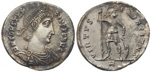 Constantius II (337-361), Light Miliarense, Rome, AD 352-354. AR (g 4; mm 23)