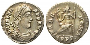Valens (364-378), Siliqua, Augusta Treverorum, c. AD 367-375; AR (g 2,04; mm 17,8)
