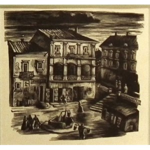 HALINA SIEMIEŃSKA (1913 - 1944), TOWN,1941