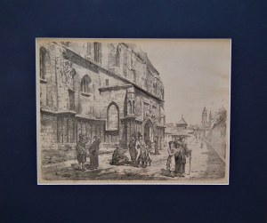 HIPOLIT LIPIŃSKI (1846-1884), ST. KATARZYNA CHURCH IN KRAKÓW