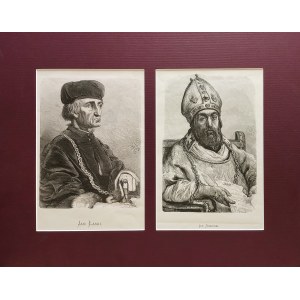 JAN MATEJKO (1838-1893), TWO PORTRAITS, JAN ŁASKI, JAN DZIADUSKI