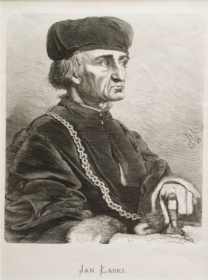 JAN MATEJKO (1838-1893), DWA PORTRETY, JAN ŁASKI, JAN DZIADUSKI