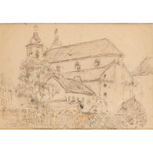 TADEUSZ CIEŚLEWSKI - DAD (1870 - 1956), jezuitský kláštor v Piotrkówe Trybunalskom