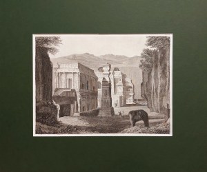 Carl Merkel (1817-1897), Świątynia Kailasa-Elura,Indie,1856