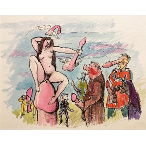 Mieczyslaw JAGOSZEWSKI (1897-1987), Erotic Scene