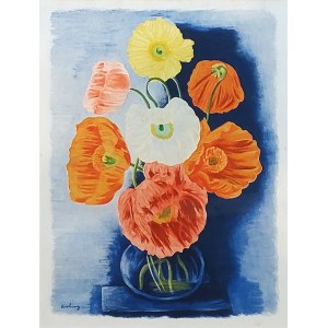 Moses KISLING (1891-1953), Flowers in a Vase, 1954