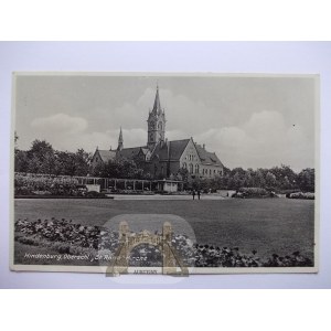 Zabrze, Hindenburg, kościół św. Anny, 1937