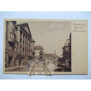 Zabrze, Hindenburg, ulica, Kaniastrasse, 1942