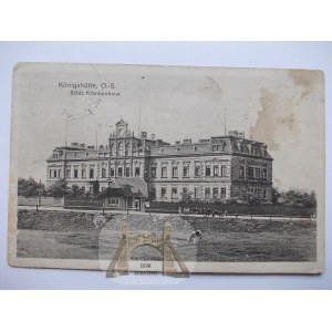 Chorzów, Konigshutte, szpital, 1916