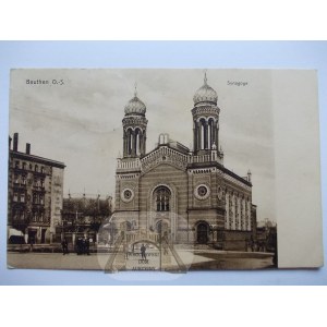 Bytom, Beuthen, Synagoga, 1920