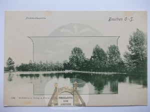 Beuthen (Bytom), Beuthen, Promenade, ca. 1900