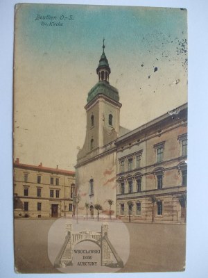 Bytom, Beuthen, Evangelical church, 1916