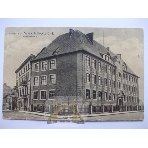 Świętochłowice, szkoła, ok. 1912