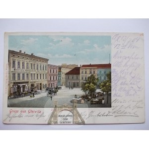 Gliwice, Gleiwitz, Rynek, 1904
