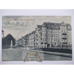 Gliwice, Gleiwitz, ulica, Keithstrasse, ok. 1920