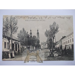 Pszow, Pszow, kostol, ulica, 1907