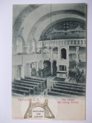Tarnowskie Góry, Tarnowitz, church, interior, ca. 1910