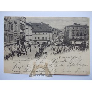 Racibórz, Ratibor, Rynek, 1899