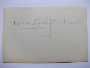 Sosnowiec - Klimontow, mine, private card, ca. 1915