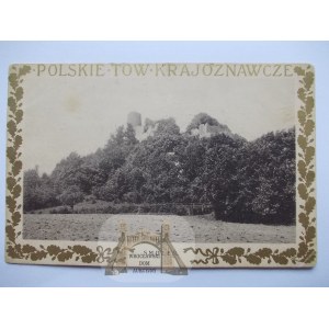 Smoleń k. Zawiercie, zamek, PTK, ok. 1910