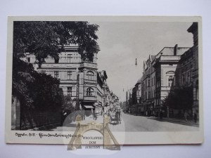 Opole, Oppeln, Hindenburg Street, 1940