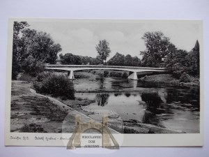 Nysa, Neisse, bridge, ca. 1930