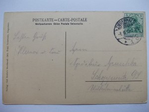 Głuchołazy, Bad Ziegenhals, panorama, 1912