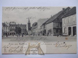 Grodkow, Grottkau, Market Square, 1903