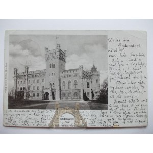 Jędrzejów near Grodków, palace, 1901