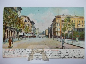 Breslau, Silesian Insurgents Street, published by Trenkler, 1902