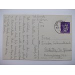 Nowa Wieś Wrocławska near Kąty Wrocławskie, bakery, inn, highway, 1942