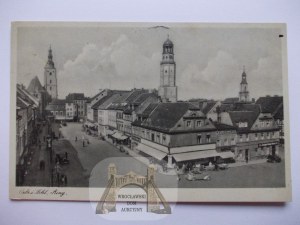 Olesnica, Oels, Marktplatz, ca. 1940