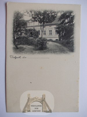 Zbytowa near Olesnica, palace, ca. 1908
