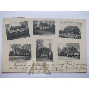 Cieśle pri Olesnici, palác, hostinec, obchod, 1910