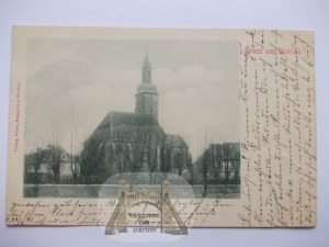 Ox, Wohlau, church, 1901